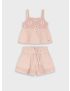 Conjunto Bege Crochê
