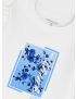 T-shirt Estampa Azul