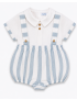 PETO RAYADO CAMISA BLANCO