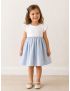 Vestido Azul Pastel