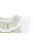 Vestido Riscas Verde Past