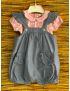 set 2 pcs infant girl