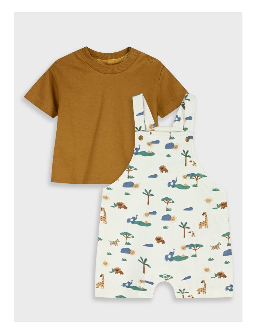 Conjunto Jardineira Anima