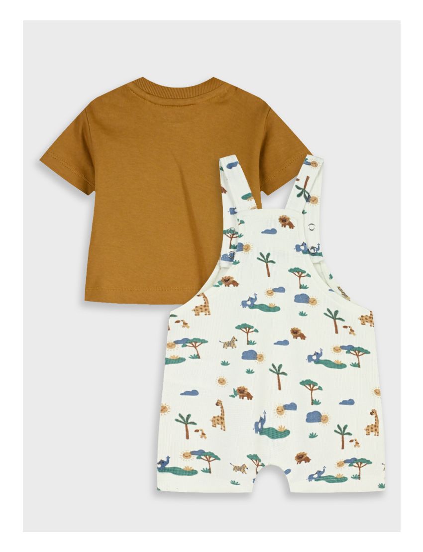 Conjunto Jardineira Anima