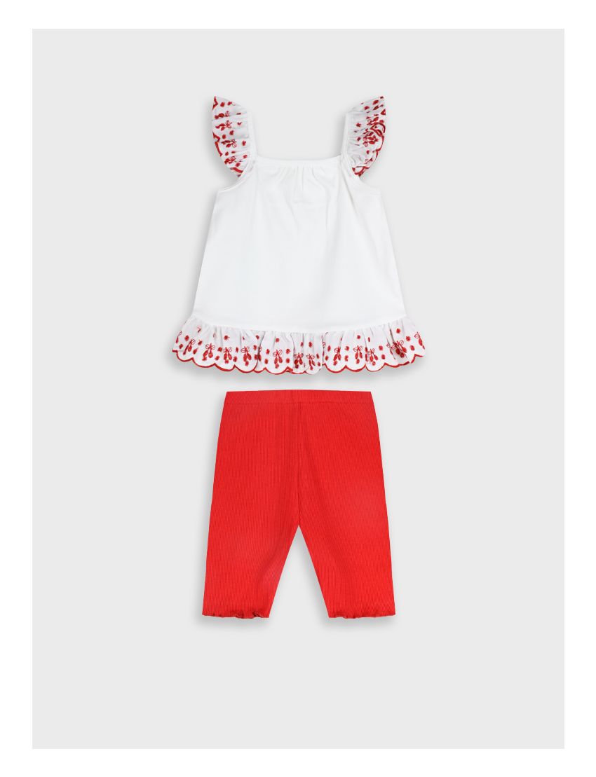 Conjunto Legging Vermelha