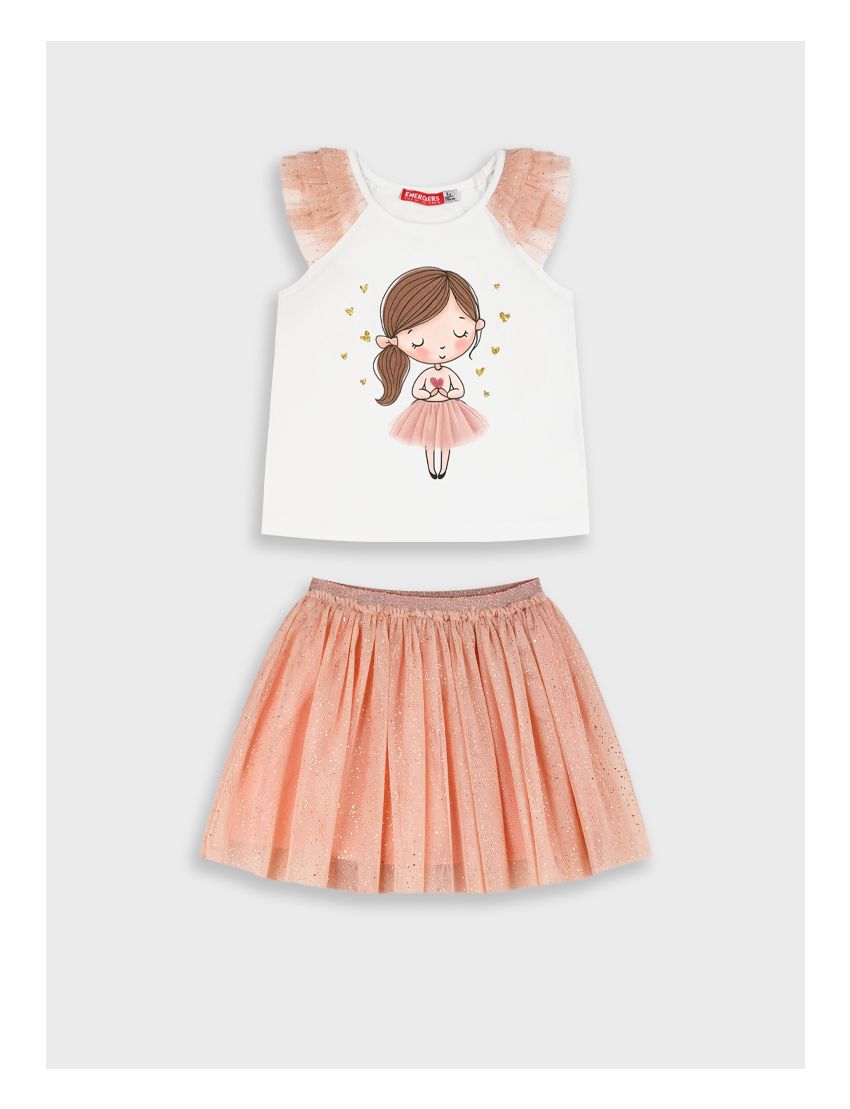 Conjunto Salmão Tule