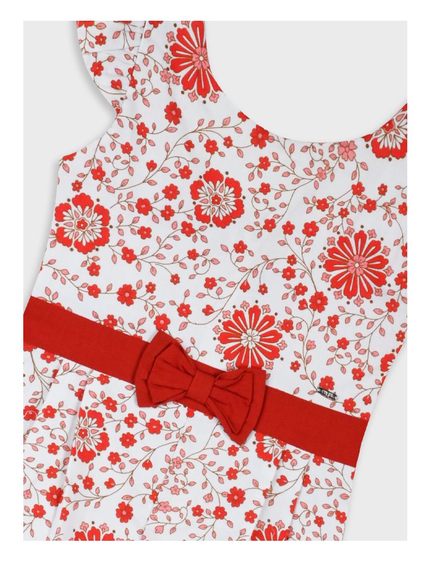 Macacão Floral Vermelho/B