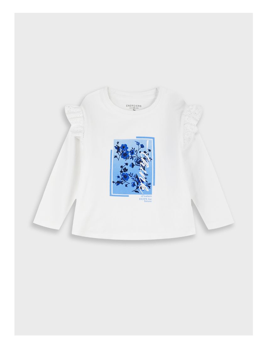 T-shirt Estampa Azul