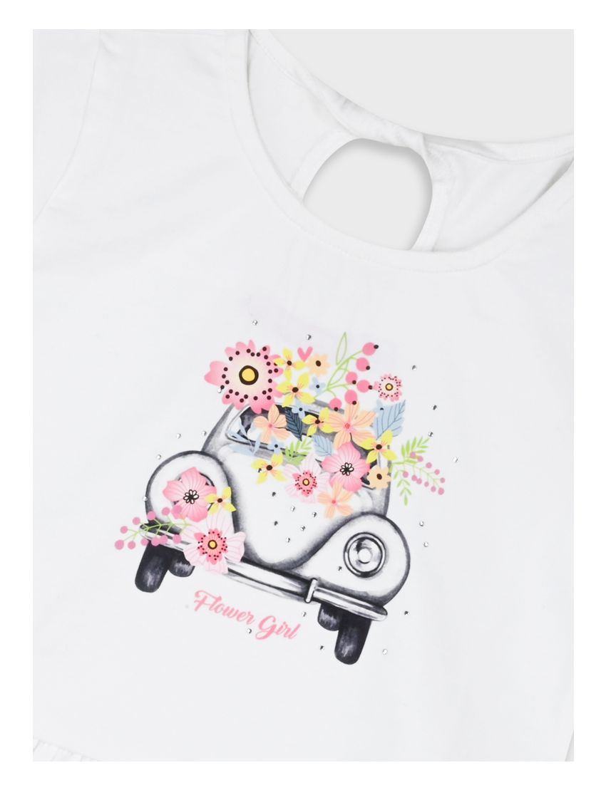 T-shirt Flower Girl