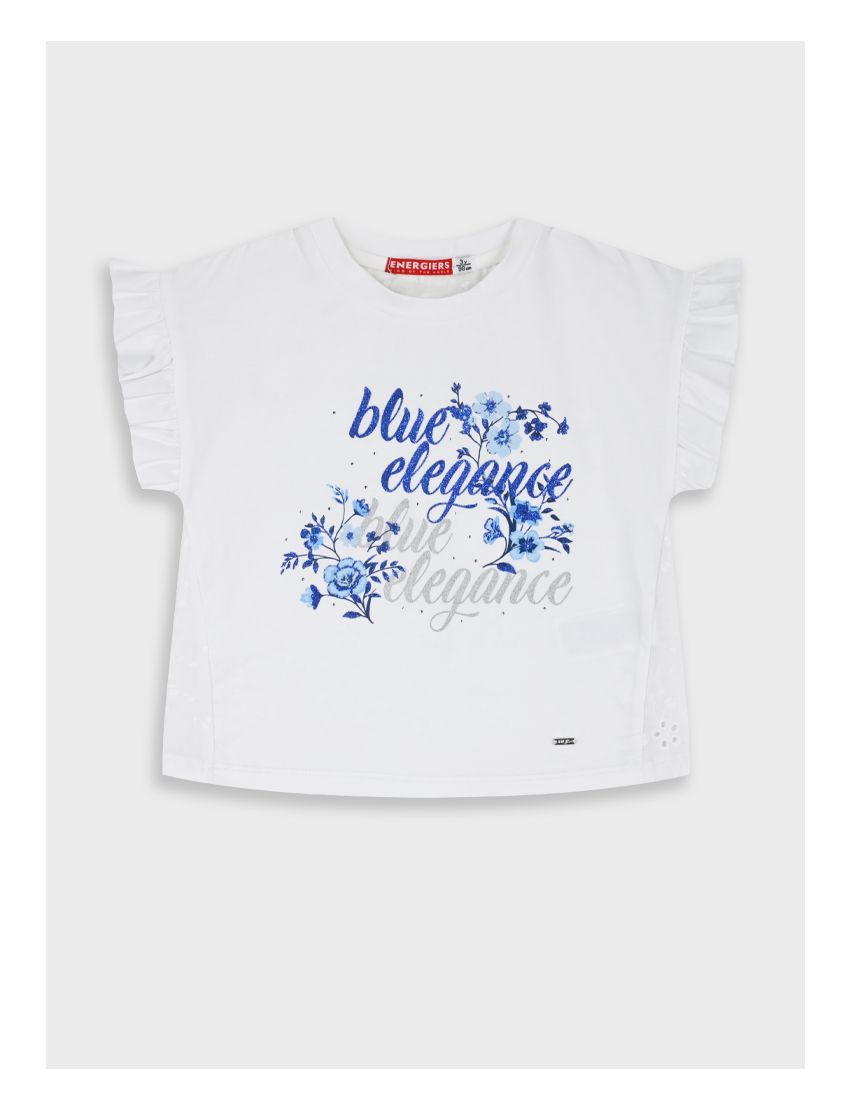 T-shirt Blue Elegance
