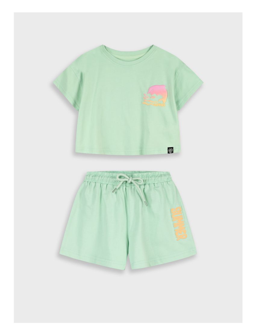 Conjunto Verde Menina