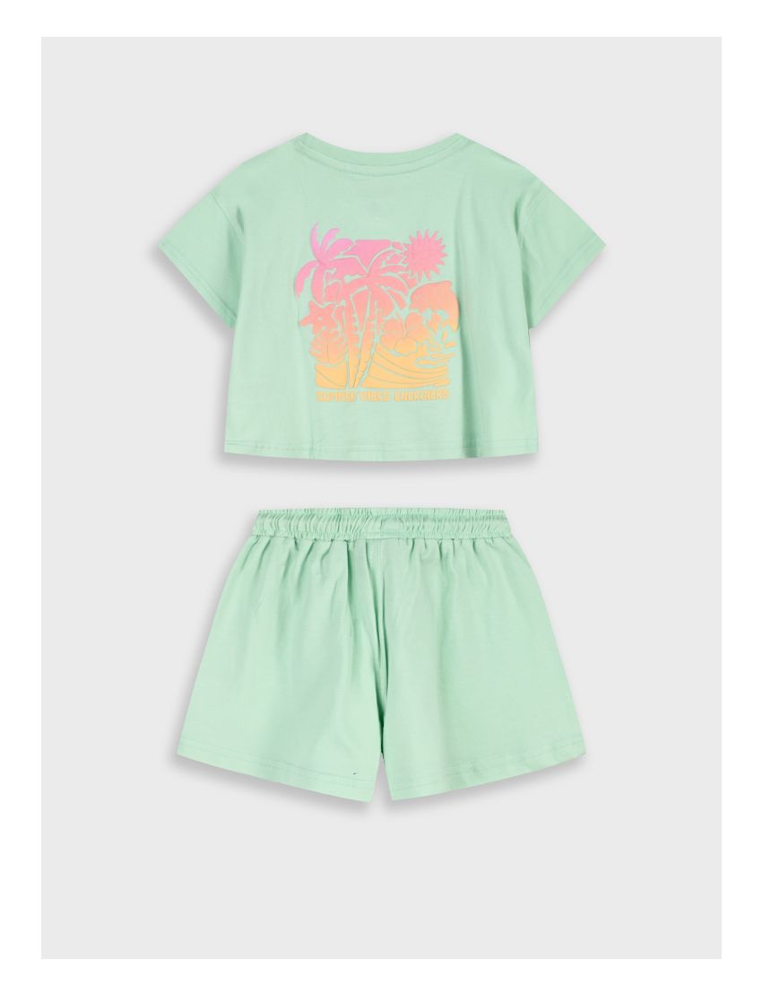 Conjunto Verde Menina