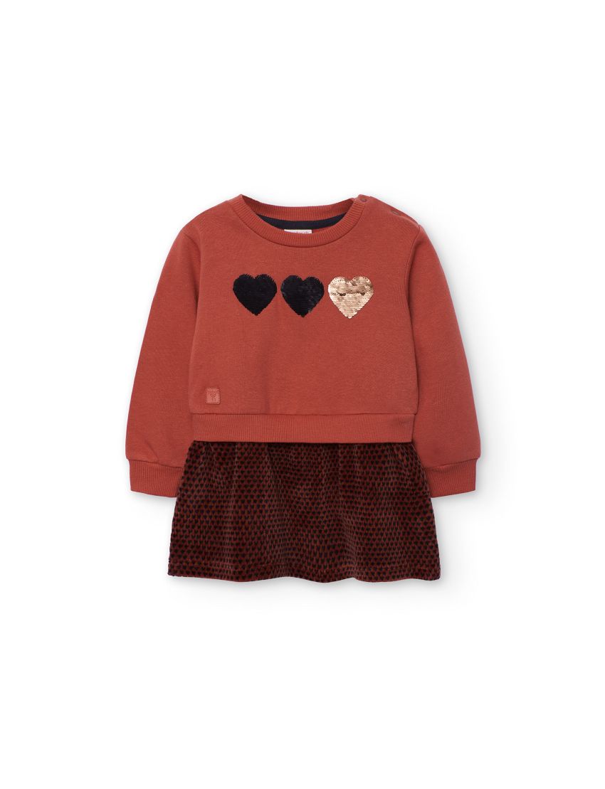 Vestido Combinado Lovely 