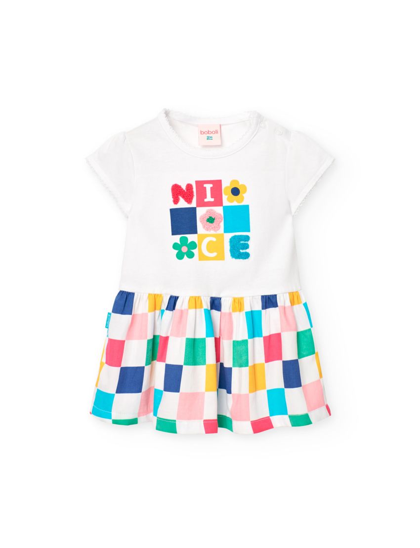 Vestido Malha Menina Bobo