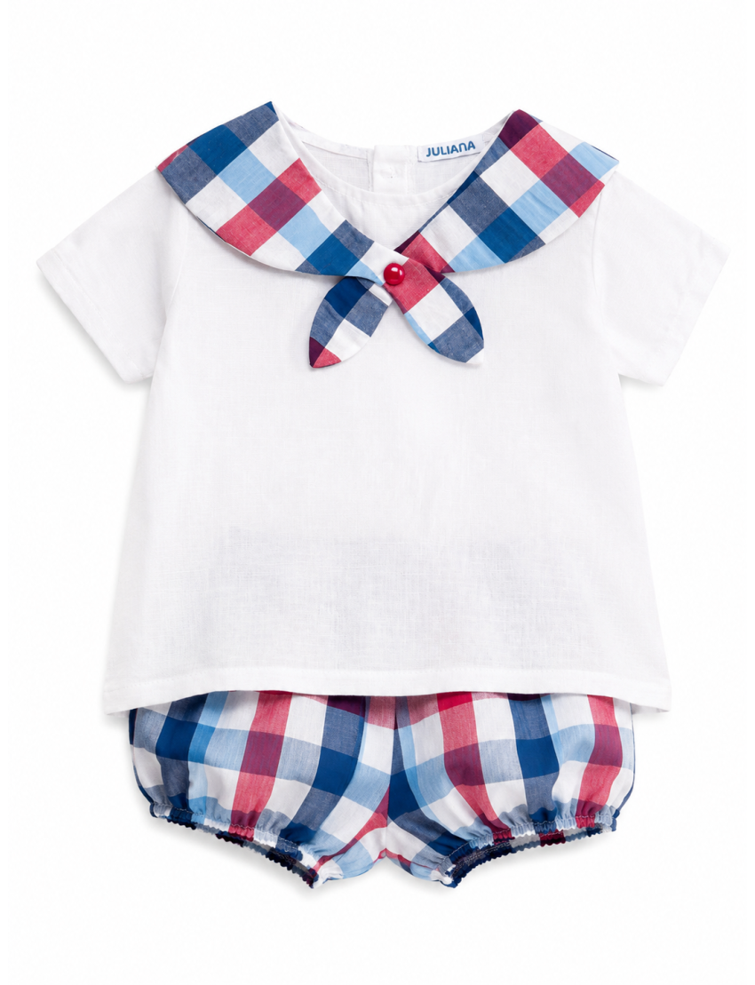 CONJUNTO CAMISA NIÑO CUAD