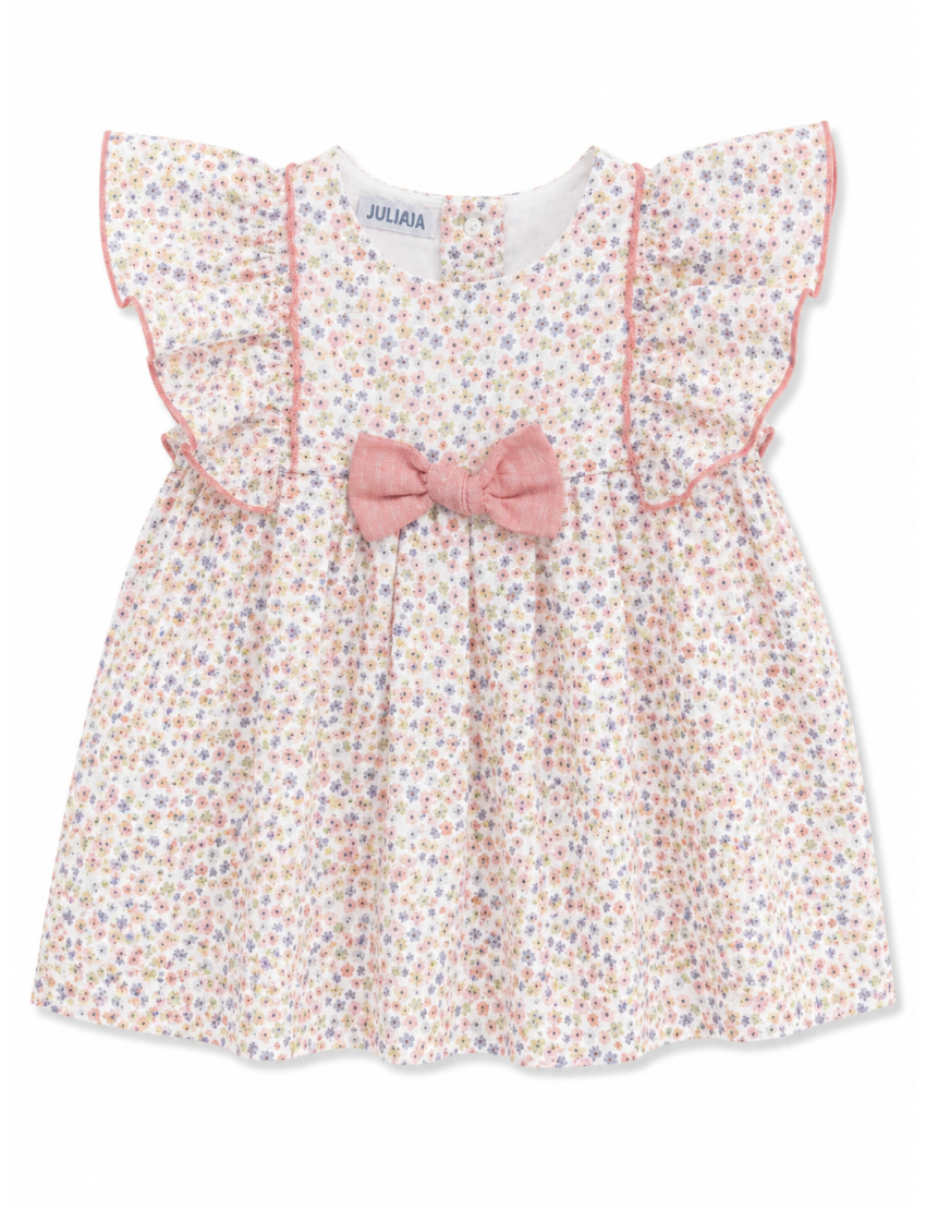 Flowers Fabric Dress