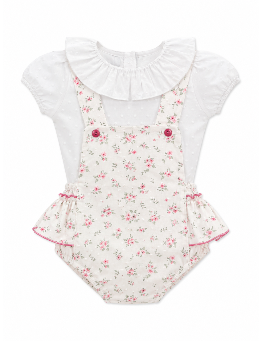 Girl Set of Flowers Fabri