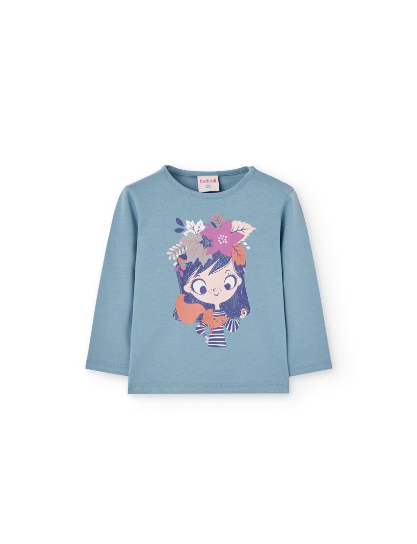 Camisola Menina Azul