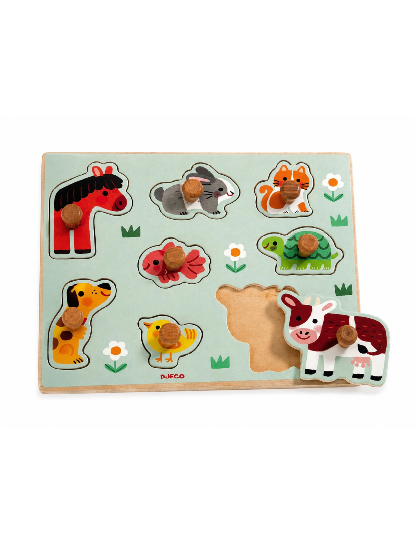 Dog n Co -  Puzzle c/ peg