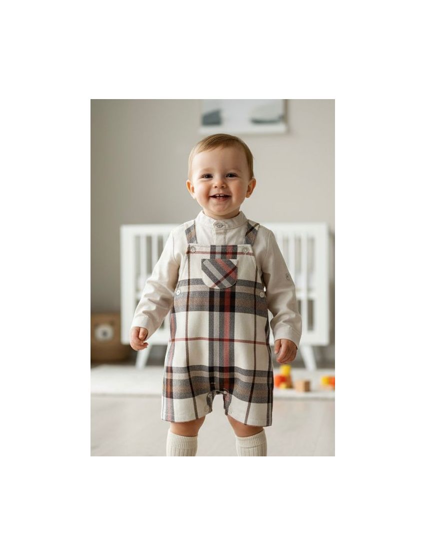 Jardineira Xadrez Terraco