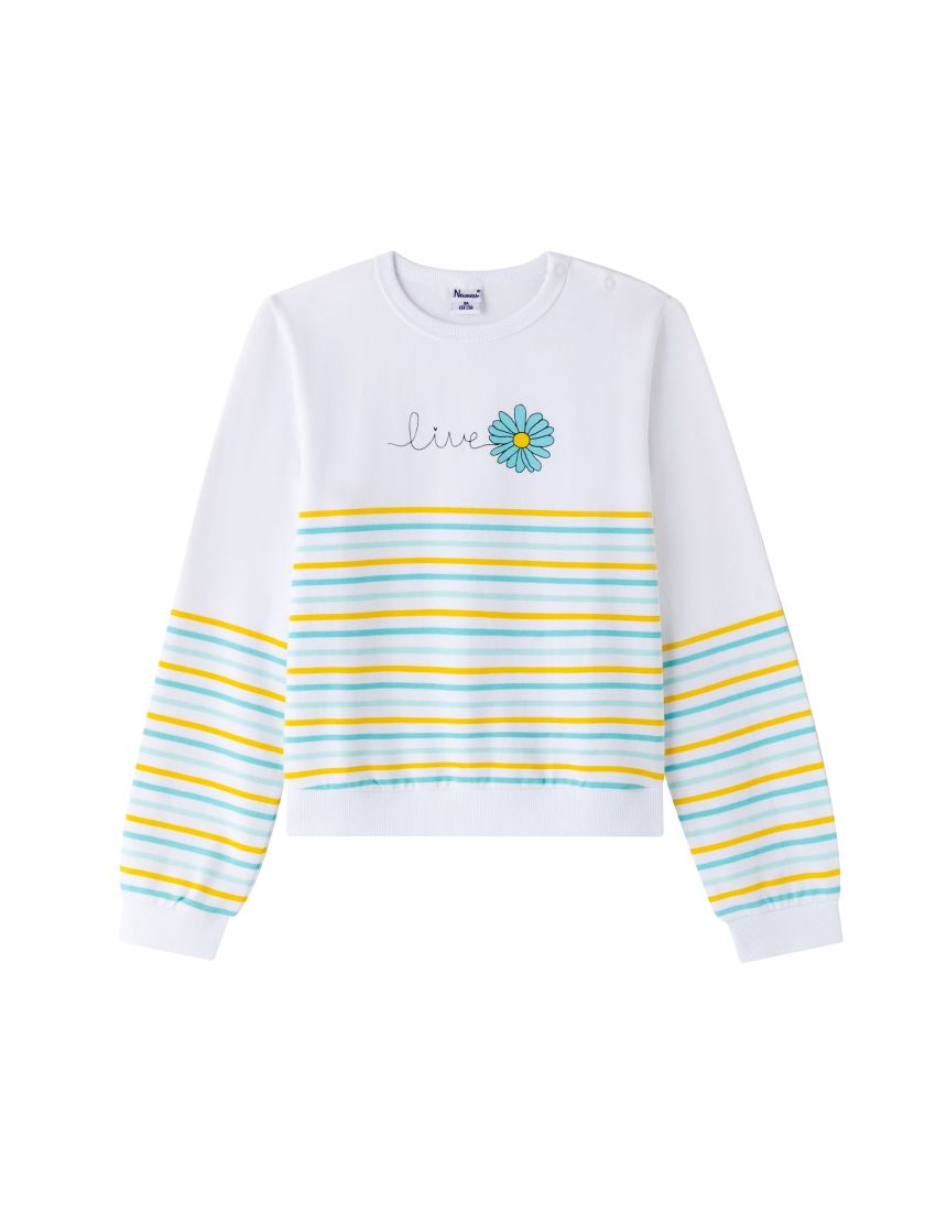 SUDADERA FELPA MENINA JUN