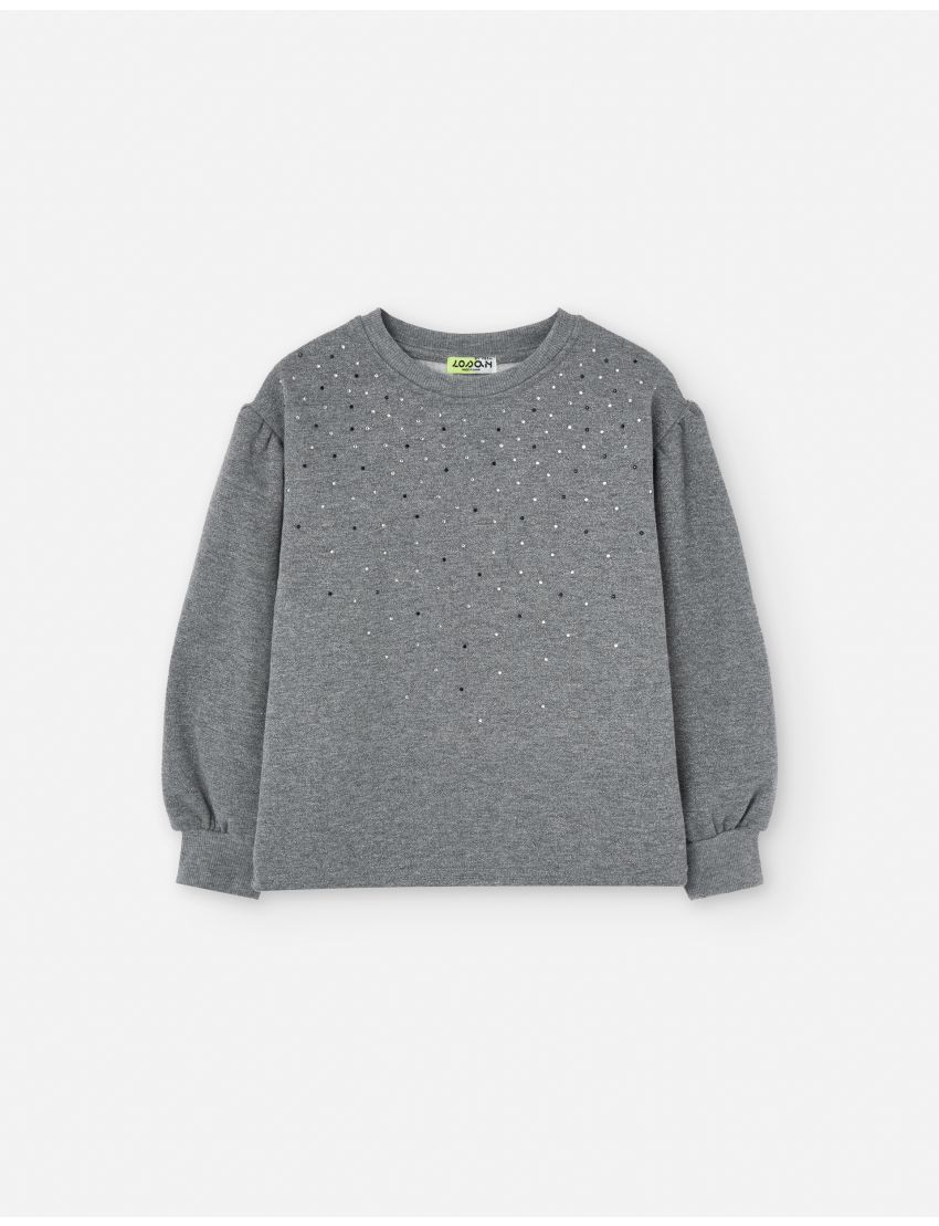 Sweat Cinza c/brilho