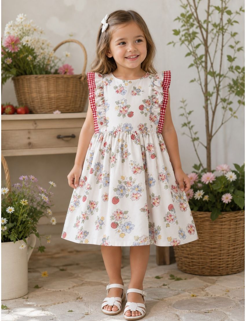 Vestido Fora Laço Xadrez