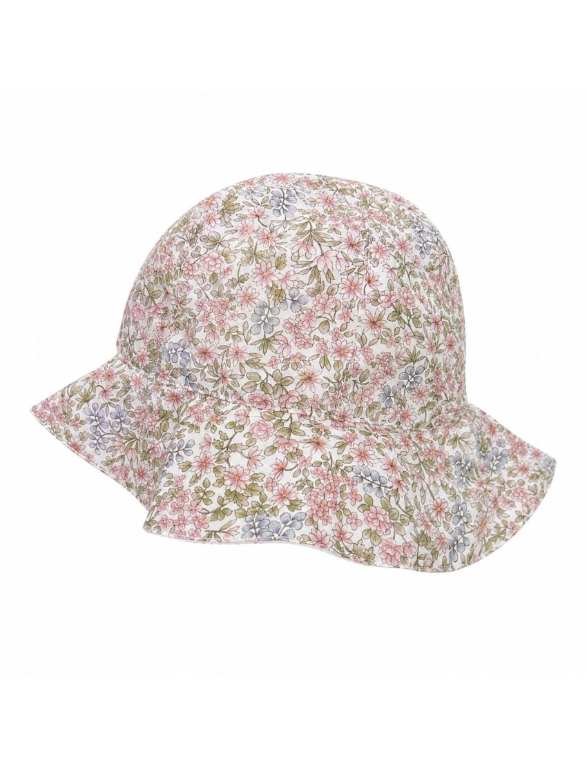 Chapéu Floral Rosa Velho