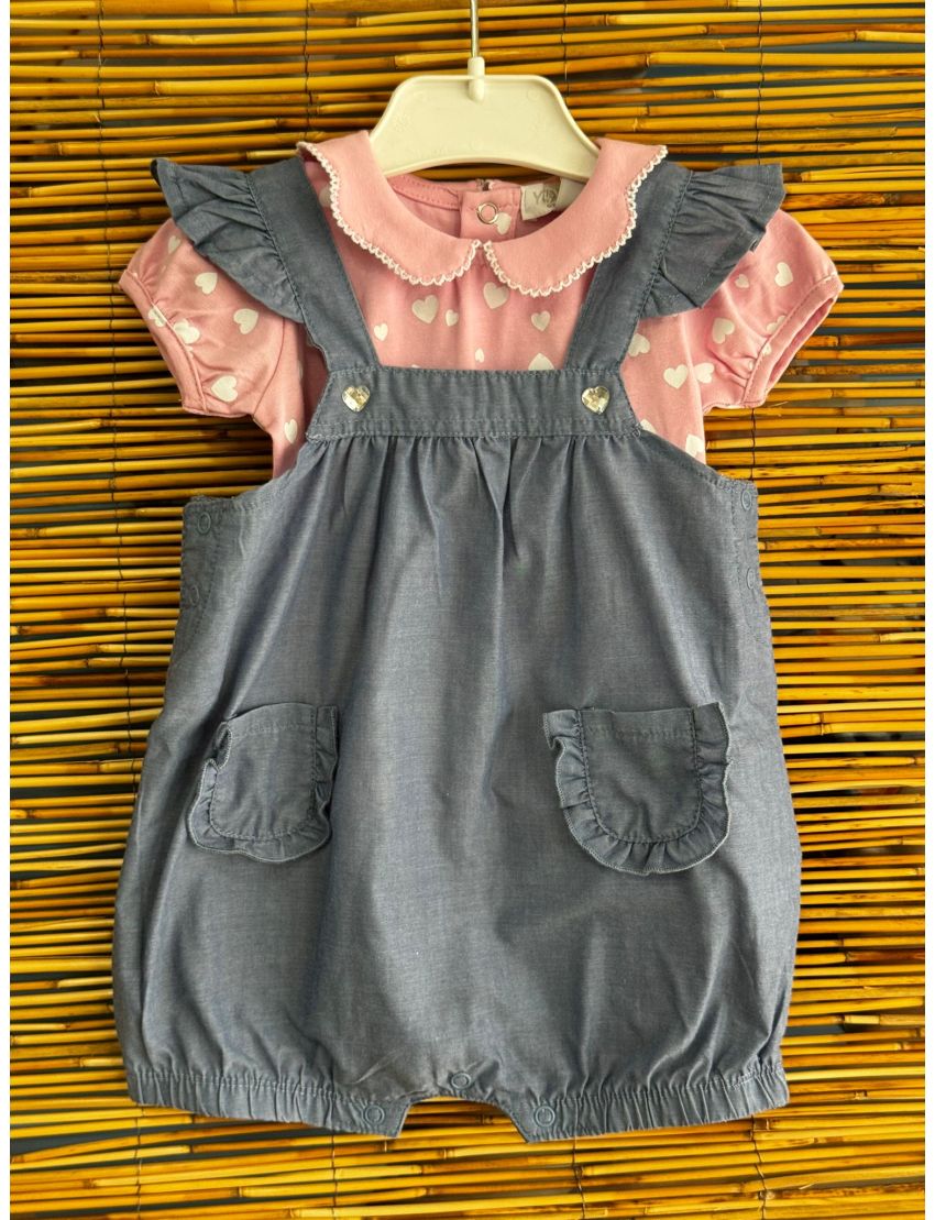 set 2 pcs infant girl