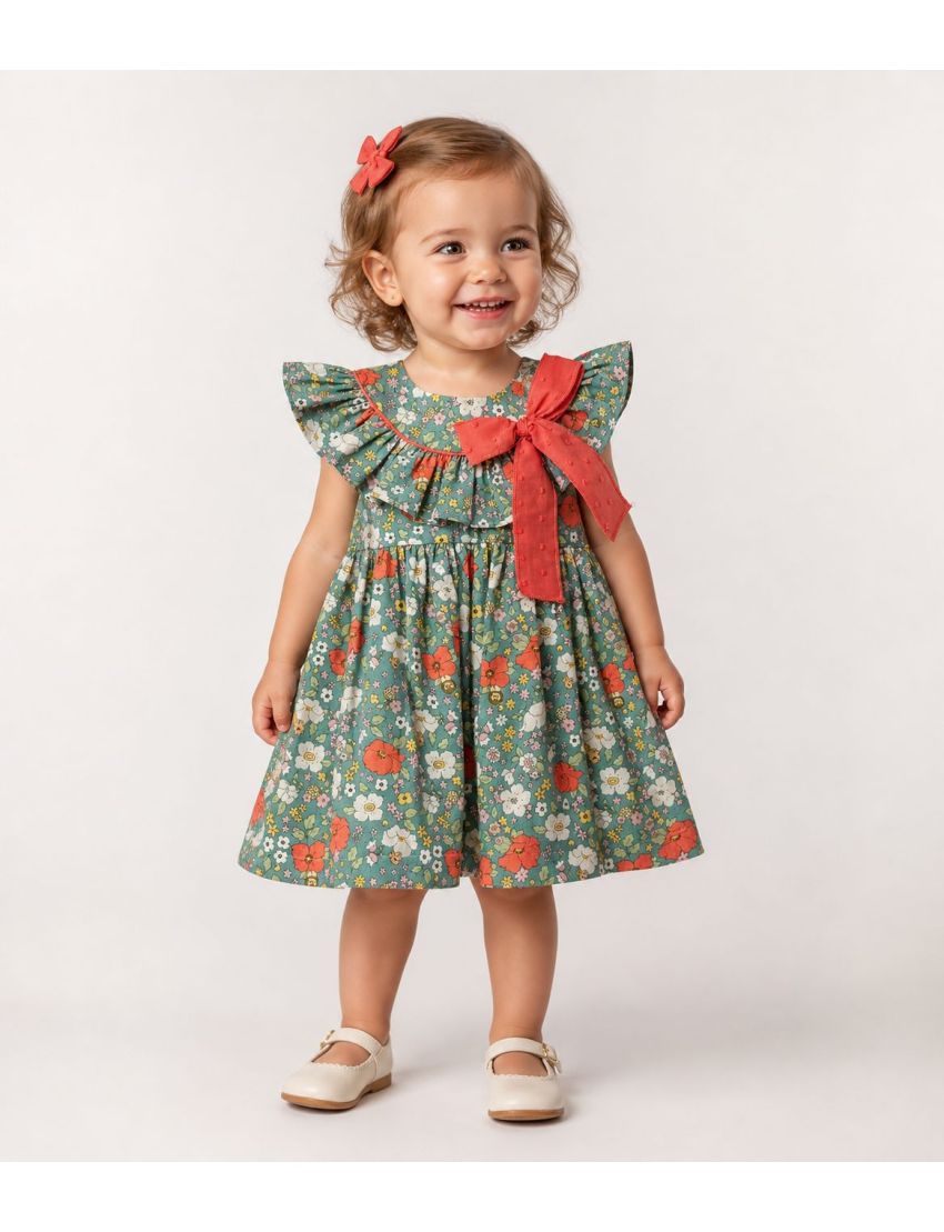 Vestido Verde Agua