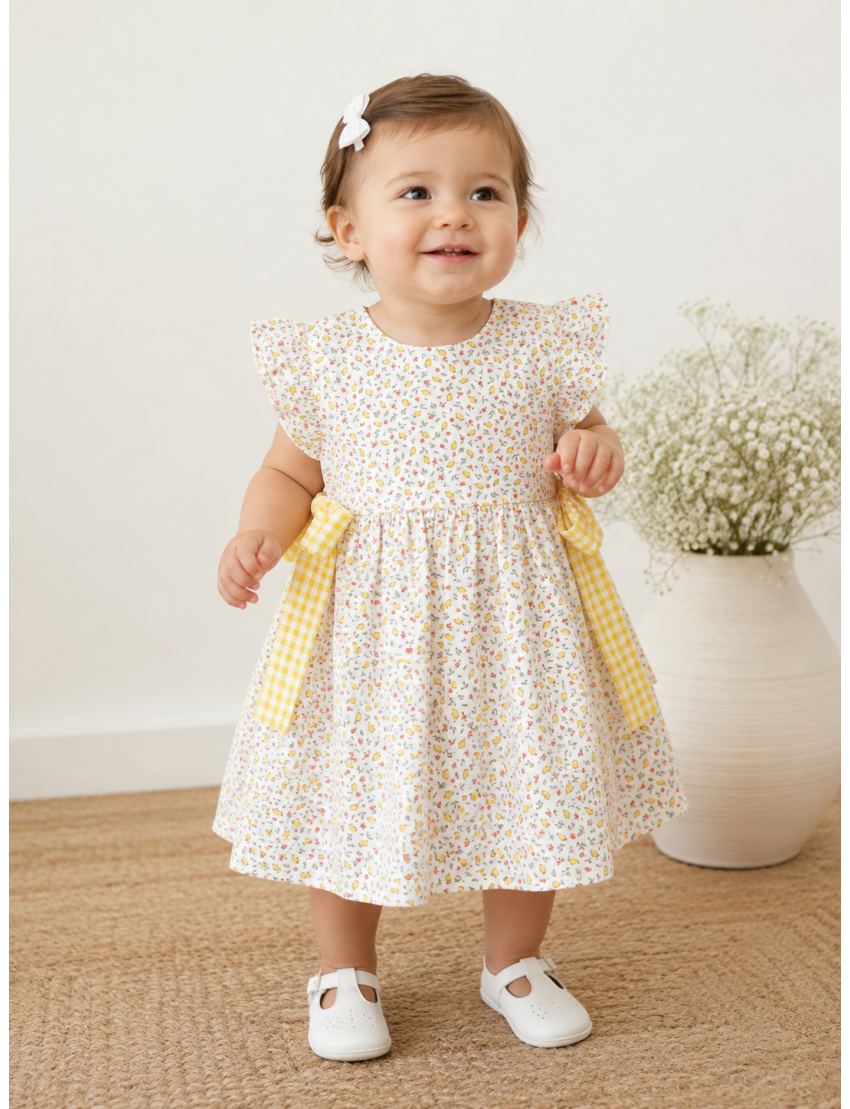 Vestido Estampa Limão