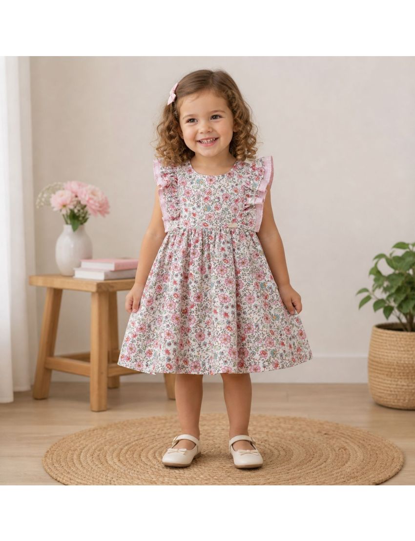 Vestido Floral Lilás